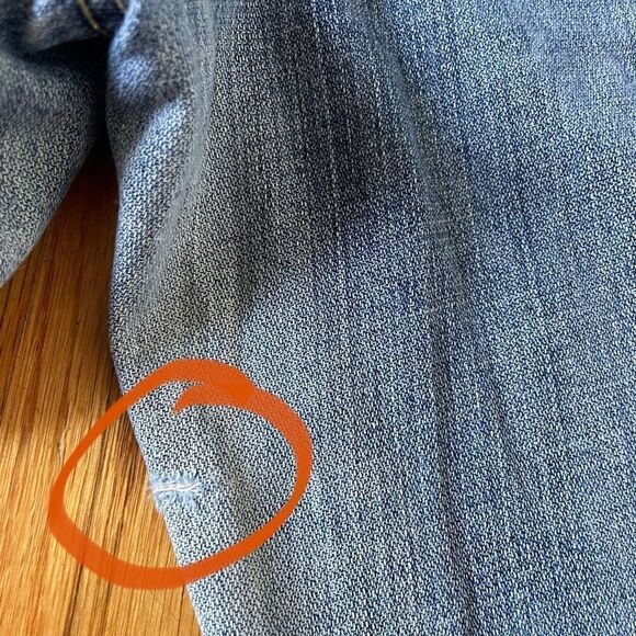 Women’s Loft boot cut jeans size 4 - Picture 4 of 6